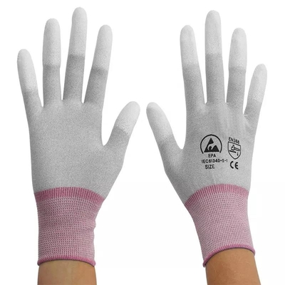 ESD van de koolstofvezel de Veiligheid Gloves Antistatische niet Misstap Industriële het Werk Elektronika