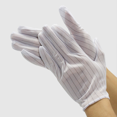 Polyester Antistatisch ESD Handschoenenpluksel - vrije pvc Gestippelde ESD Handschoenen