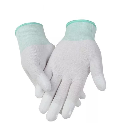Het Werk Antistatische Esd van Pu Elektronische Handschoen met pvc Dot Coated