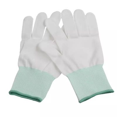 Het Werk Antistatische Esd van Pu Elektronische Handschoen met pvc Dot Coated