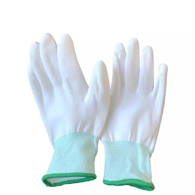 Het Werk Antistatische Esd van Pu Elektronische Handschoen met pvc Dot Coated
