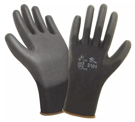 Pu Dots Carbon Fiber Cleanroom Esd van polyester Antistatische Handschoenen Handschoenen voor Elektronische Fabriek