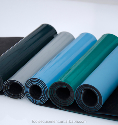 Pas Lijst Rubberesd Mat Ground Antistatic For Electronic Productielijn aan