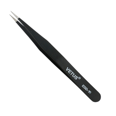 Wimper Verlenging Pincet VETUS Roze Pincet Hoge ESD Antistatische Stevige En Duurzame Lash Pincet