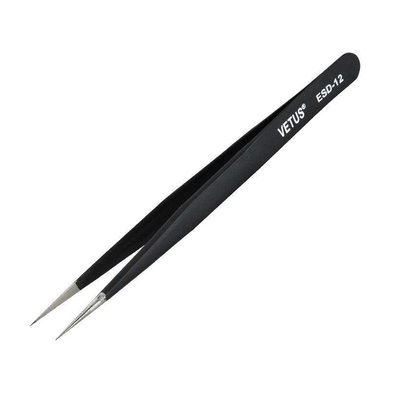 Wimper Verlenging Pincet VETUS Roze Pincet Hoge ESD Antistatische Stevige En Duurzame Lash Pincet