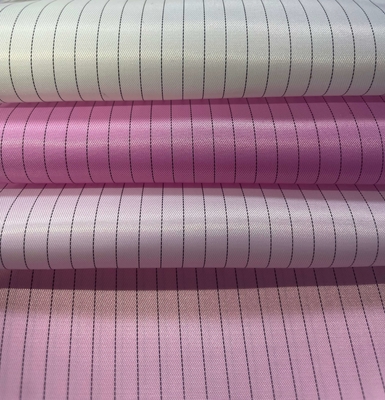 Blauwe Antistatische ESD Stoffen Antistatische Cleanroom Geleidende 5mm/4mm Net/Strookstoffen