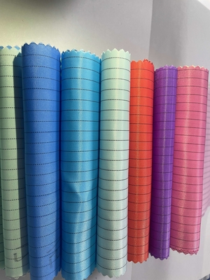 Antistatische ESD 5 mm/4 mm rasterstrip polyester stof 98% polyester + 2% geleidende gloeidraad