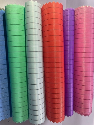 Antistatische ESD 5 mm/4 mm rasterstrip polyester stof 98% polyester + 2% geleidende gloeidraad