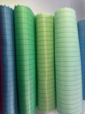 Polyester Mesh Strip Raster Koolstofdoek Antistatisch Geleidend Cleanroom Textiel Cleanroomdoek Antistatisch ESD-stof