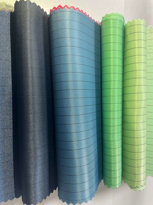 Polyester Mesh Strip Raster Koolstofdoek Antistatisch Geleidend Cleanroom Textiel Cleanroomdoek Antistatisch ESD-stof