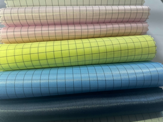 Antistatische Geleidende 65%-Polyester35% Katoenen Keperstofstof voor Esd Kleding