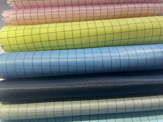 Antistatische Geleidende 65%-Polyester35% Katoenen Keperstofstof voor Esd Kleding