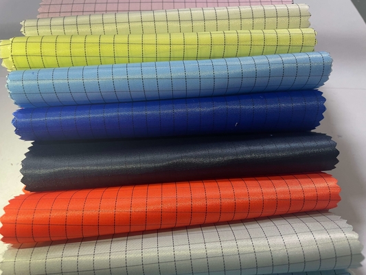 Antistatische Geleidende 65%-Polyester35% Katoenen Keperstofstof voor Esd Kleding