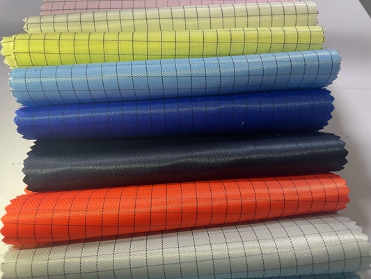 Antistatische Geleidende 65%-Polyester35% Katoenen Keperstofstof voor Esd Kleding