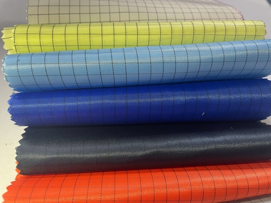 Antistatische Geleidende 65%-Polyester35% Katoenen Keperstofstof voor Esd Kleding