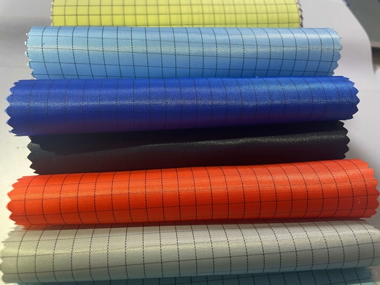 Industriële verschillende kleuren polyester pluisvrije schone kamer ESD antistatische stof