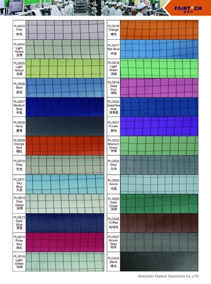 Medische Antistatische Stoffenesd Strook 5mm 99%-van het de Vezel Antistatische Werk van de Polyester1% Koolstof de Klerenstof