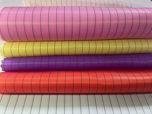 130GSM antistatisch ESD polyester 5 mm streep polyester koolstof ESD-stof
