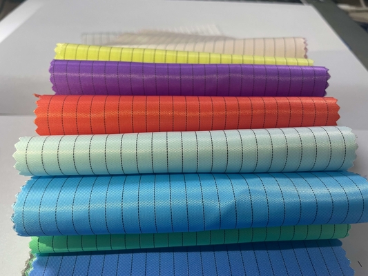 Cleanroom stofdicht 5 mm raster uniform doek polyester antistatische ESD antistatische stof voor werkkleding