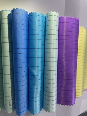 Cleanroom stofdicht 5 mm raster uniform doek polyester antistatische ESD antistatische stof voor werkkleding