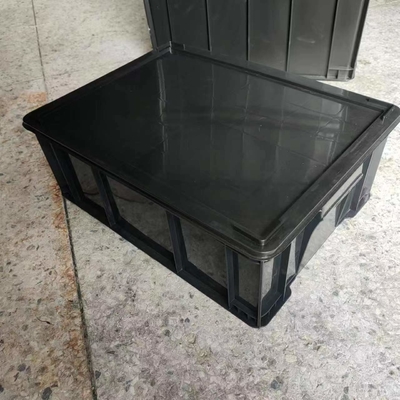 De antistatische Plastic Doos ESD die van de Componentenopslag Golfcontainer Tray Pallet Bin Conductive Boxe verpakken