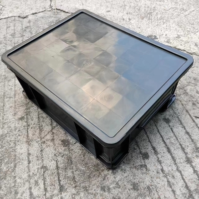 De antistatische Plastic Doos ESD die van de Componentenopslag Golfcontainer Tray Pallet Bin Conductive Boxe verpakken