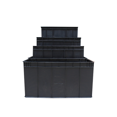 Antistatische Esd Plastic Tray Container Esd Component Tray Antistatische Bak Geleidende Dozen voor Elektronika