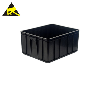 ESD de Plastic Tray Box Bins Pp Folding Logistische Geleidende Antistatische Raad Groot Tote Box van Opslagdozen