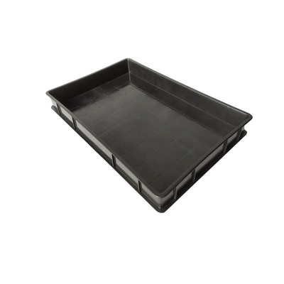 Plastic Antistatische Dienbladesd Zwarte die Antistatische de Doos Antistatische Dozen van de Kartoncontainer voor Elektronika vouwen