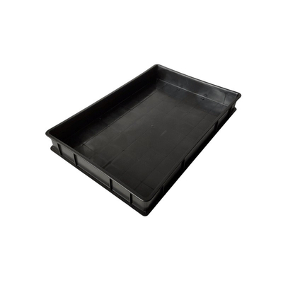 Plastic Antistatische Dienbladesd Zwarte die Antistatische de Doos Antistatische Dozen van de Kartoncontainer voor Elektronika vouwen