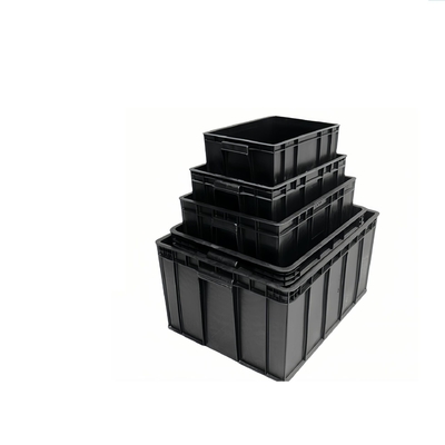 ESD van de de Componentenopslag van pp de Antistatische Dozen van Containertray pallet bin anti-static conductive