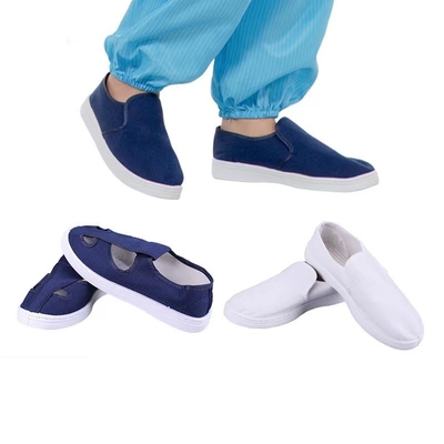Cleanroom In te ademen Antistatische ESD Schoenen Witte ESD Veiligheidsschoenen