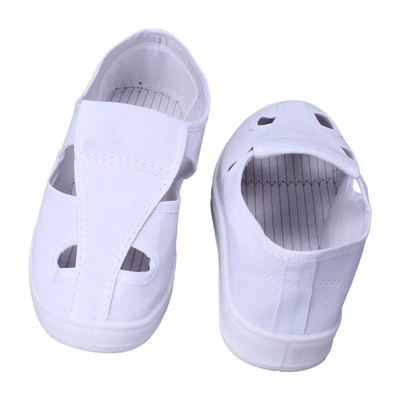 Cleanroom In te ademen Antistatische ESD Schoenen Witte ESD Veiligheidsschoenen