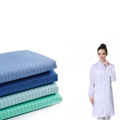 Cleanroom Antistatische ESD Katoenen van de Stoffenpolyester Stof 100d*100d