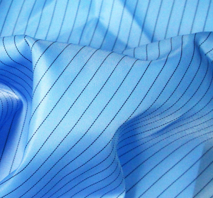 Geleidende Cleanroom Antistatische Textiel 5MM ESD van de Netpolyester Stoffen