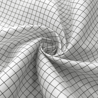 Polyester 5mm Net de Antistatische ESD Streep van de Stoffentaf voor ESD Kledingstuk