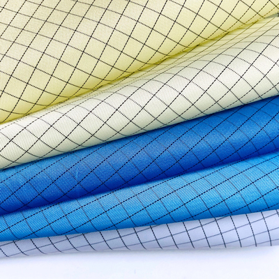 Polyester 5mm Net de Antistatische ESD Streep van de Stoffentaf voor ESD Kledingstuk