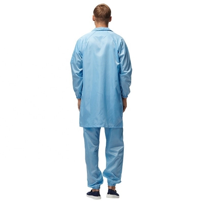 Antistatische ESD van de de Polyester2% Koolstof van het het Werkkostuum 98% Schone de Zaal Kleren