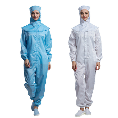 Lange Koker Antistatische T-shirt ESD 2.5mm Cleanroom het Werkbroek Met een kap