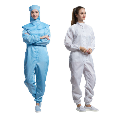 Lange Koker Antistatische T-shirt ESD 2.5mm Cleanroom het Werkbroek Met een kap