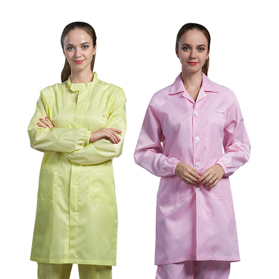 Schone Zaal Antistatische Kledingstukkenpolyester met een kap Stofvrije ESD Workwear