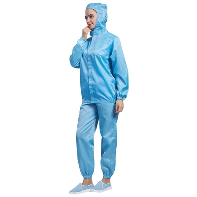 Stofdichte Workshopesd Antistatische Kledingstukken Eenvormige Ritssluitingen voor Cleanroom