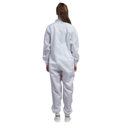 ESD Antistatische Jumpsuit Zuurvaste Stofvrije Schone Zaal Doek Met een kap