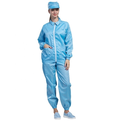 5mm de Polyester Katoenen van Net Antistatische Kledingstukken Schone Zaal Kiel