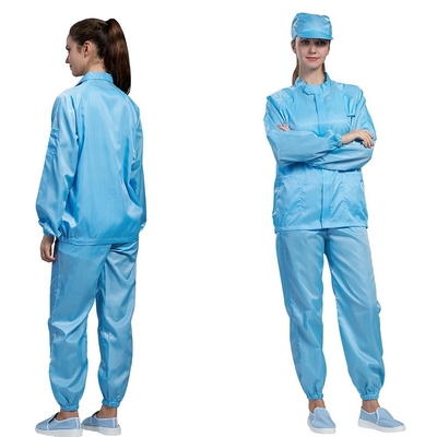 ESD van het de zomer Elektronische Antistatische Kostuum Cleanroom Steriele Laboratoriumlaag