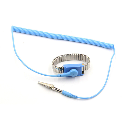 Cleanroom Geleidende Antistatische ESD de Lijnbreuk 10mm van de Polsriem Pu