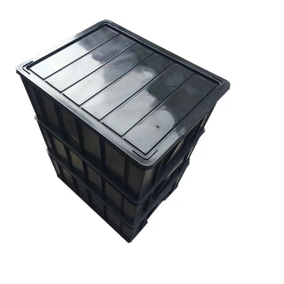Gerecycleerde Plastic ESD Veilige de Spoelpp Component van Bakkensmt met Deksel