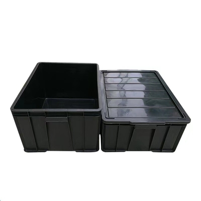 ESD OEM de Antistatische Zwarte van de de Palletomloop van de Container Plastic Douane