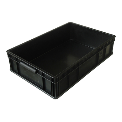 ESD Geleidende Plastic Dozen Zwart Antistatisch Golftote box
