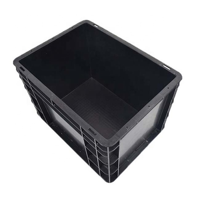 Zwarte Antistatische ESD plooide Plastic Doos niet Giftig met Deksel